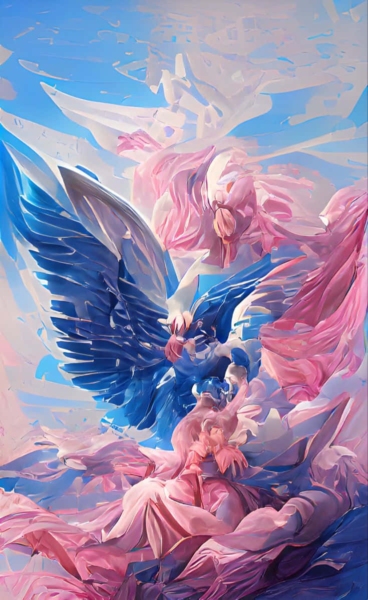 Transgender Wings Wallpaper