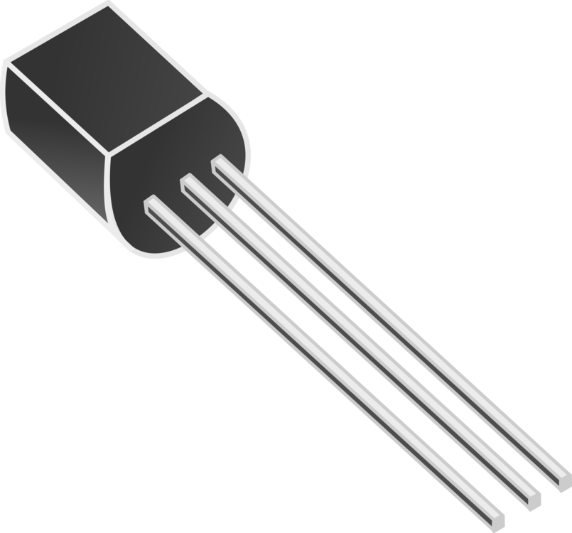 Transistor Component Illustration PNG