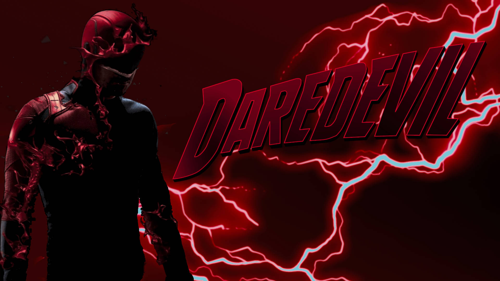 Transitioning Costume Of Daredevil Background