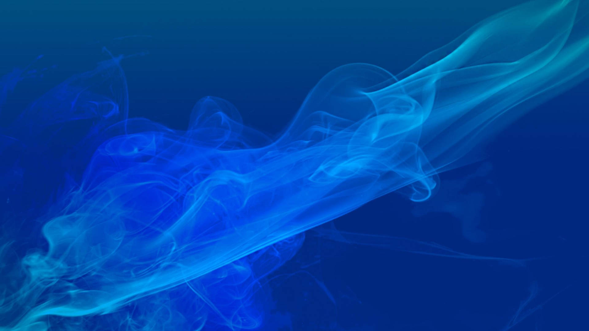 Translucent Blue Smoke Wallpaper