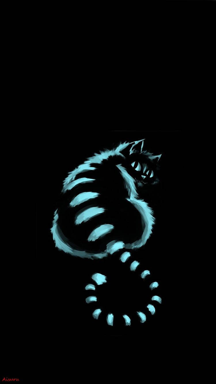 Translucent Cheshire Cat Poster