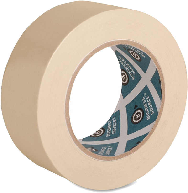 Transparent Adhesive Tape Roll PNG