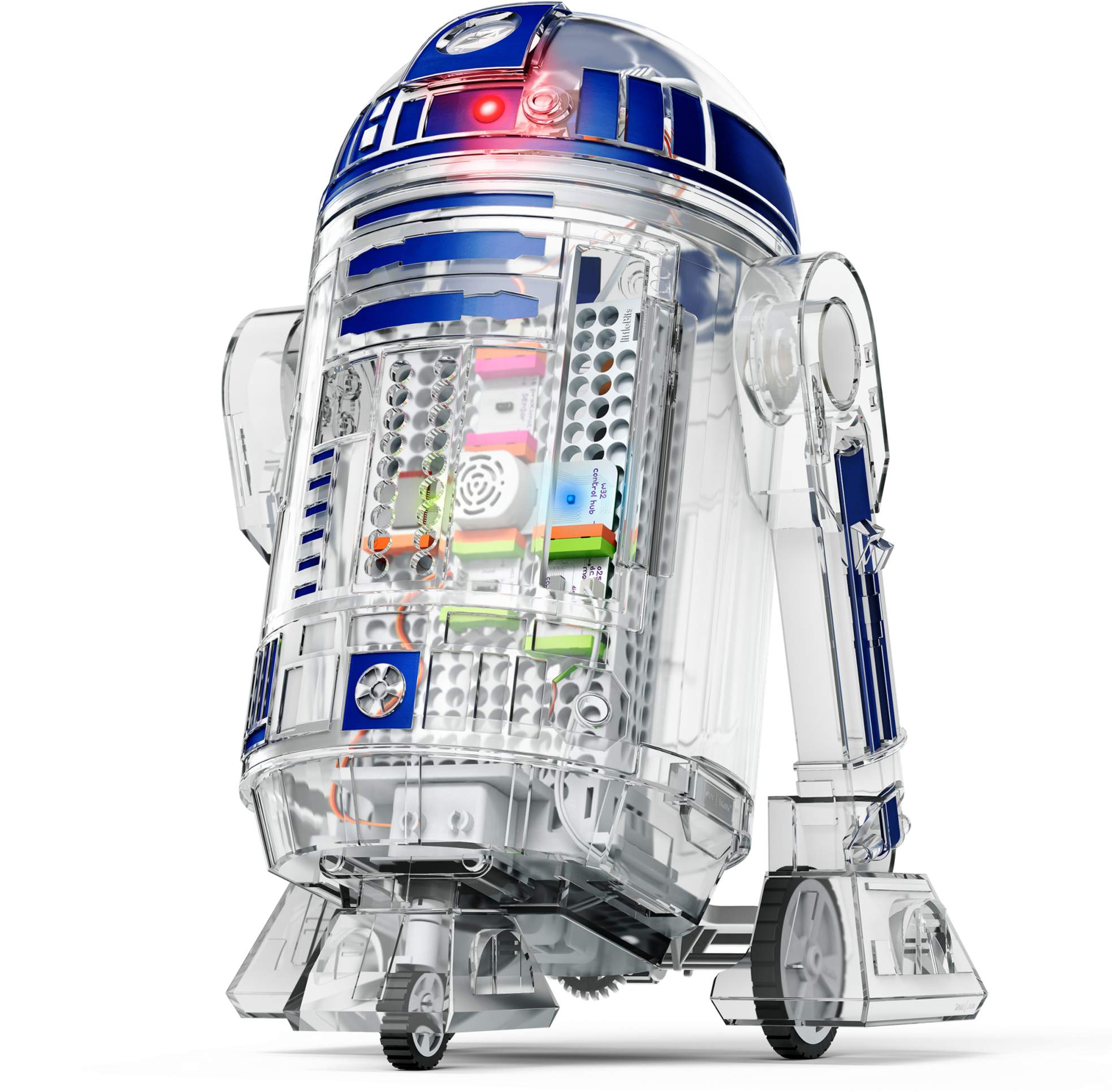 Transparent Astromech Droid Illustration PNG