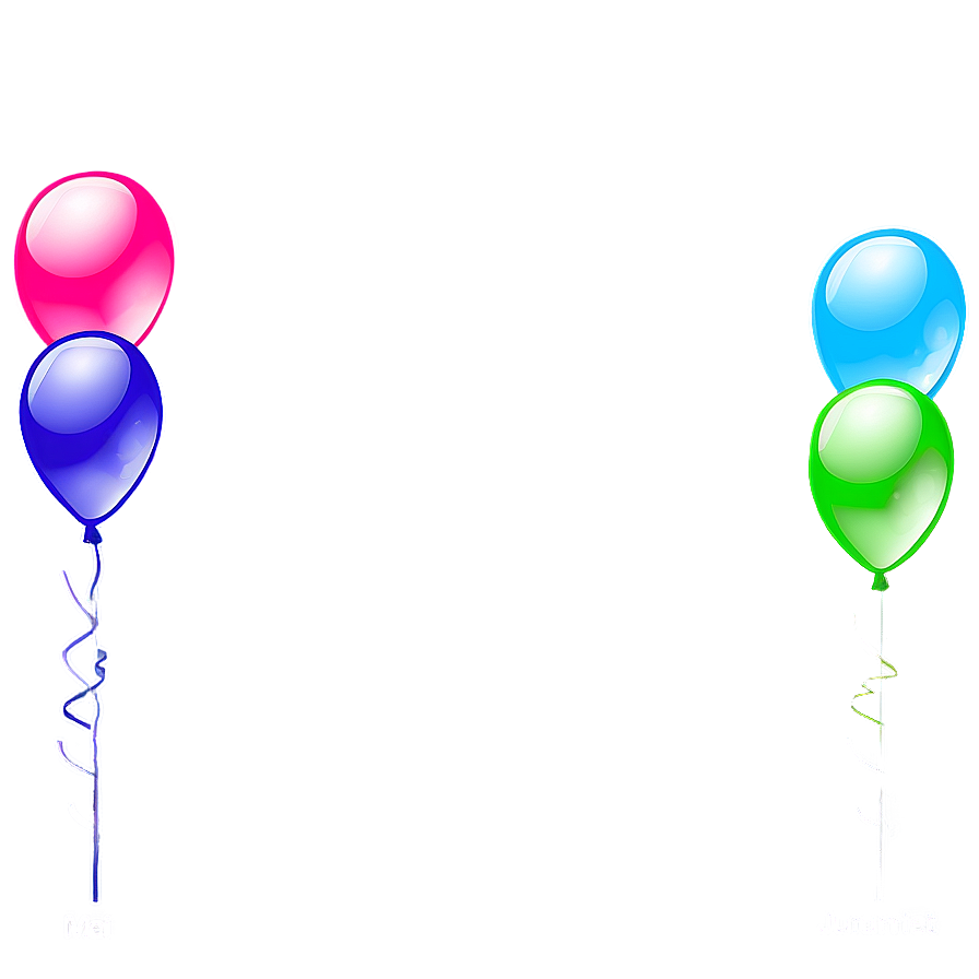 Transparent Background Balloon Png 05032024 PNG