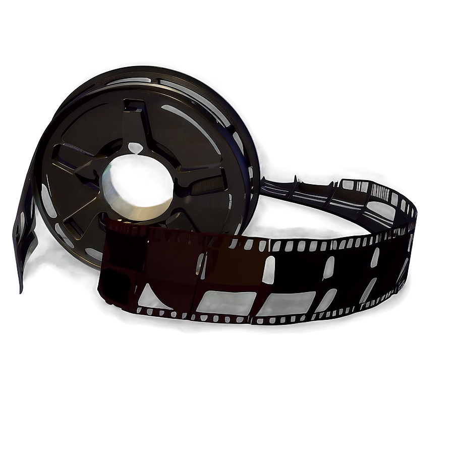 Transparent Background Movie Reel Png Vha79 PNG