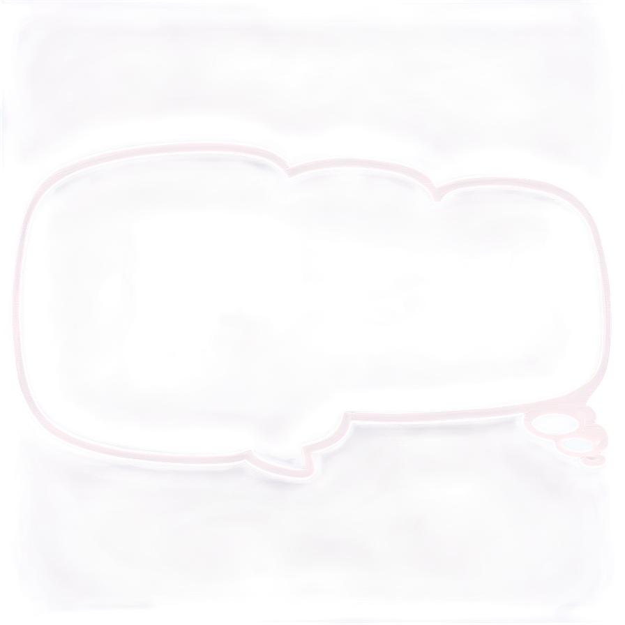 Transparent Background Thought Bubble Png 36 PNG