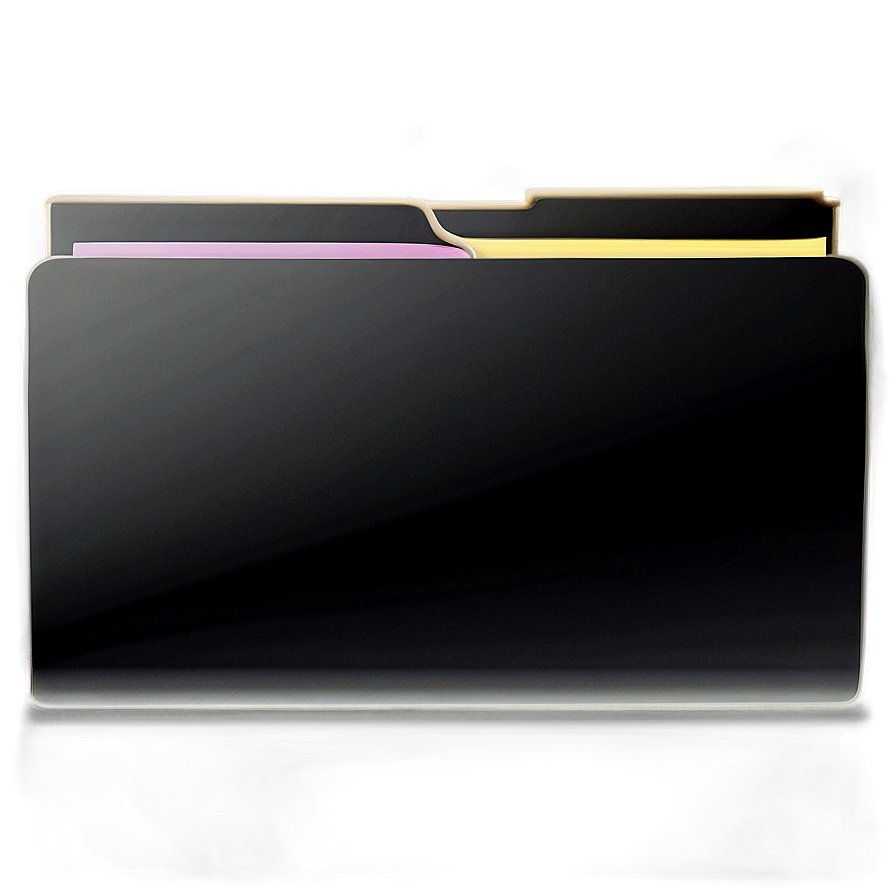 Transparent Black Folder Icon Png Xjq PNG
