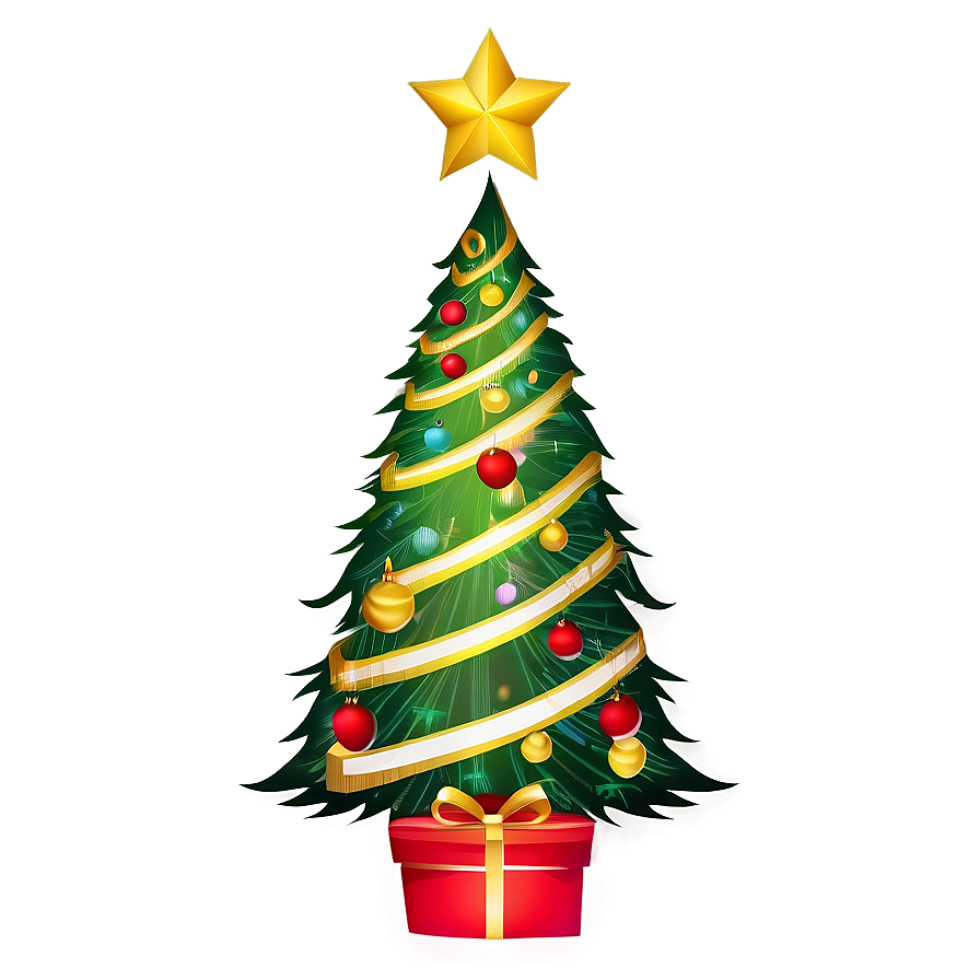 Transparent Christmas Tree Scene Png Bxu PNG