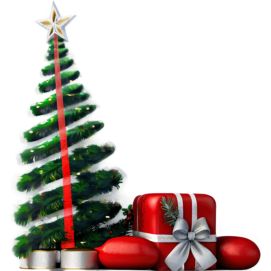 Transparent Christmas Tree Sketch Png 05262024 PNG