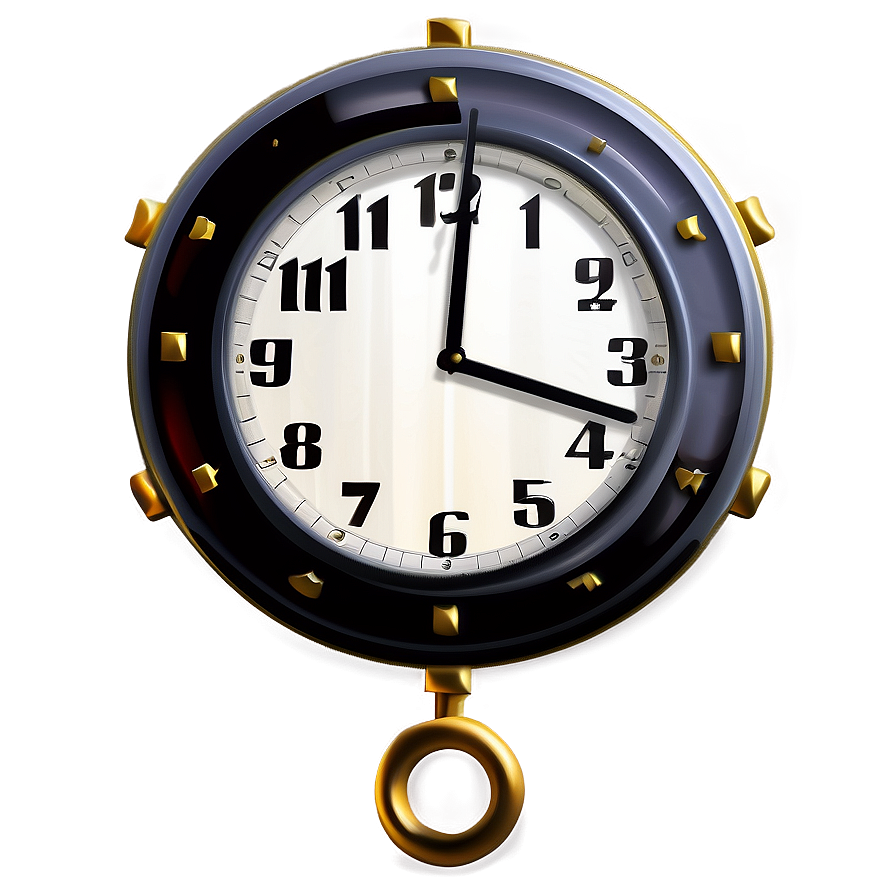 Transparent Clock Clipart Png Xip PNG