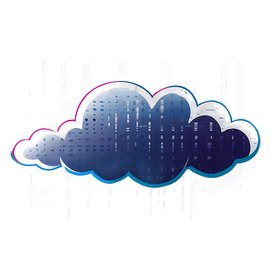 Transparent Cloud Vector Png 06262024 PNG