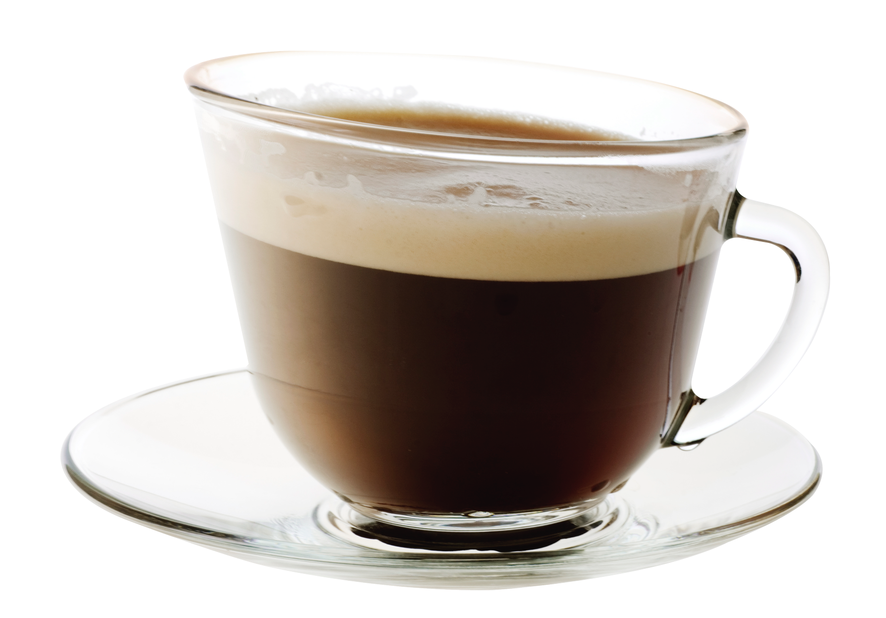 Transparent Coffee Cupwith Foam.png PNG