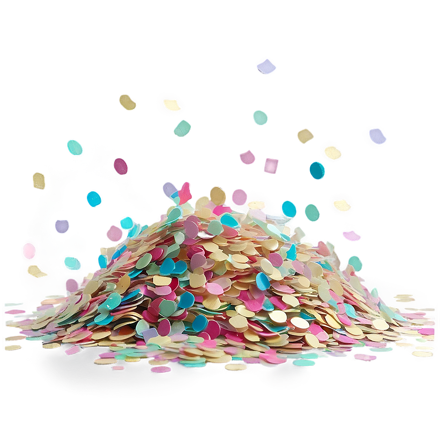 Transparent Confetti Png Mnm86 PNG