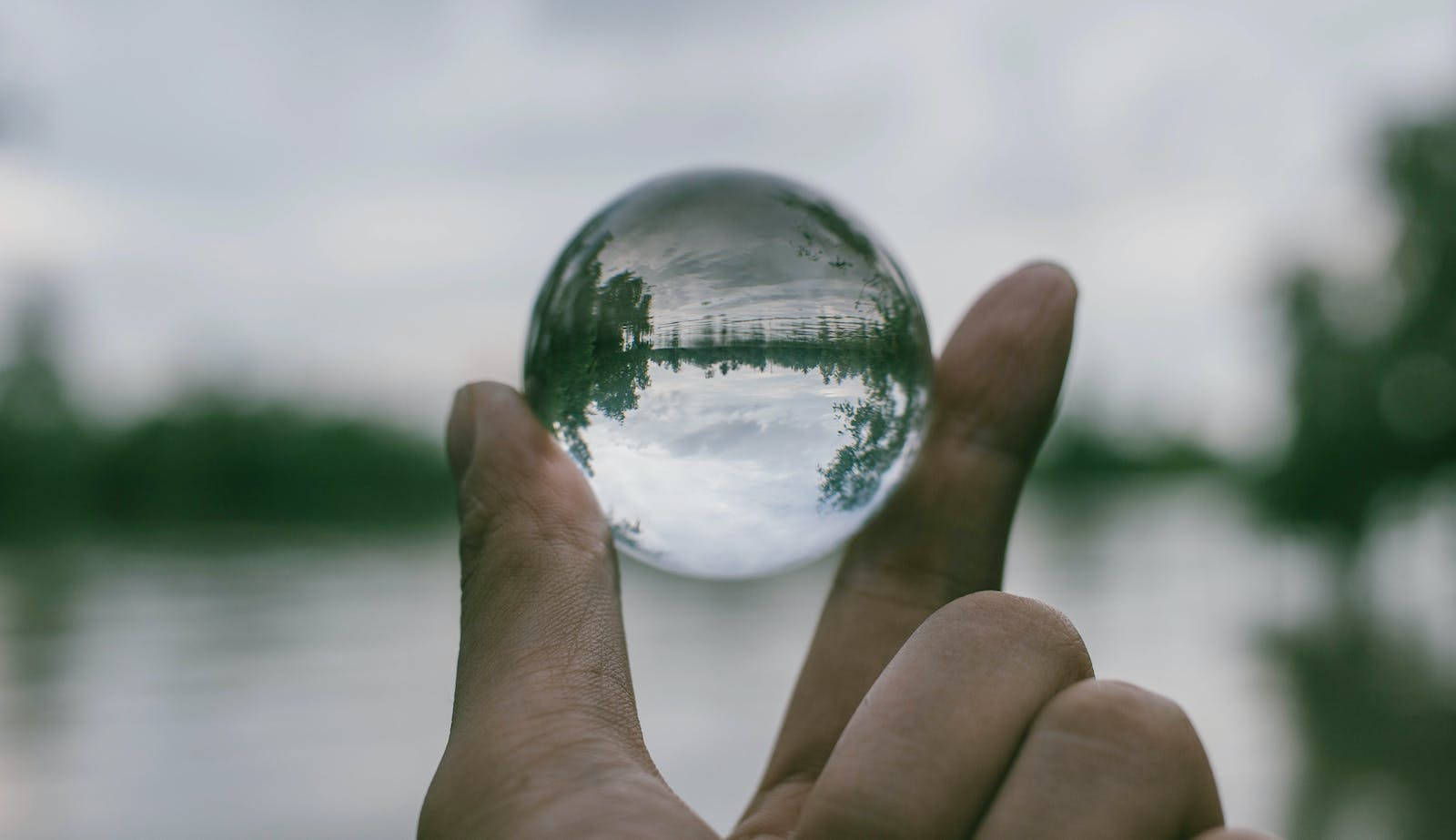 Transparent Crystal Ball