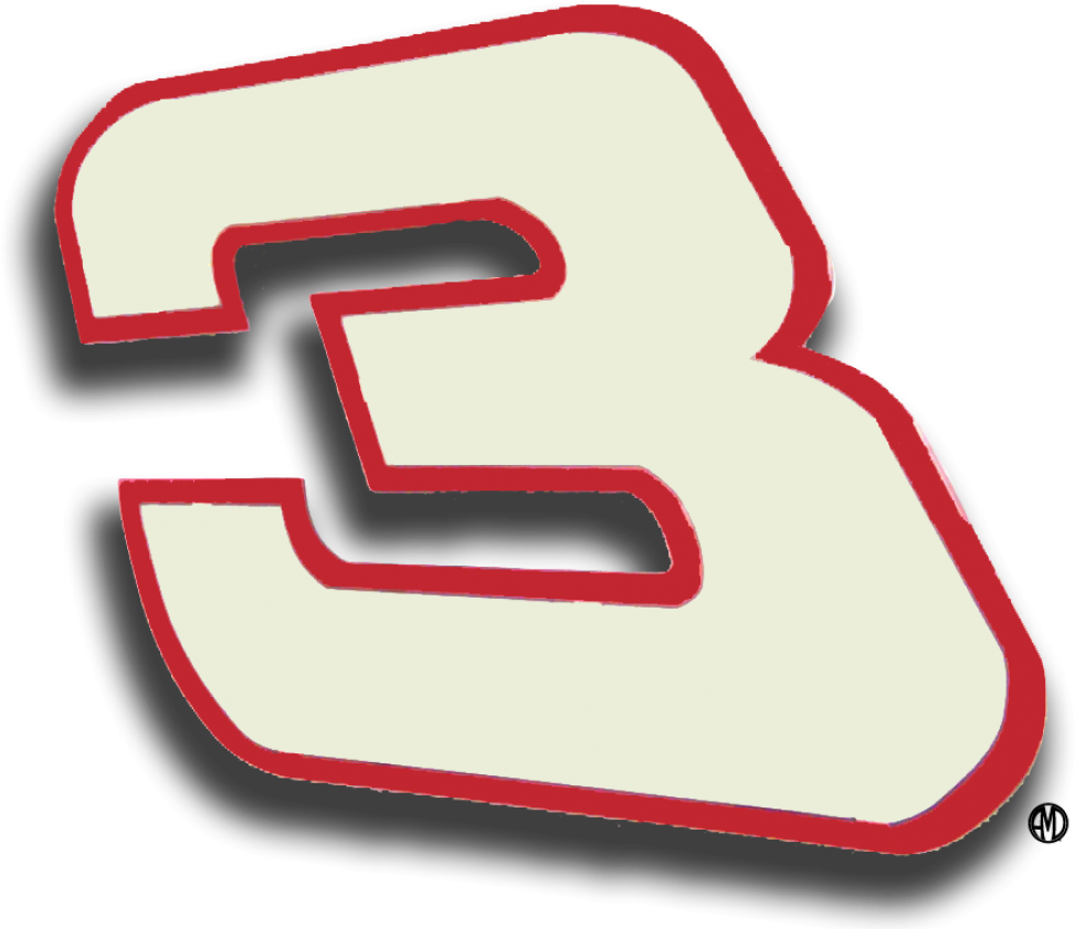 Download Transparent Dale Earnhardt 3 Png - Dale Earnhardt Sr Number ...