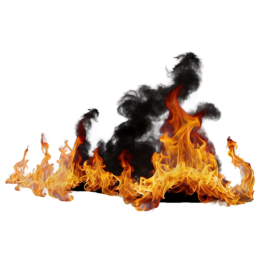 Transparent Fire And Smoke Png Rvu92 PNG