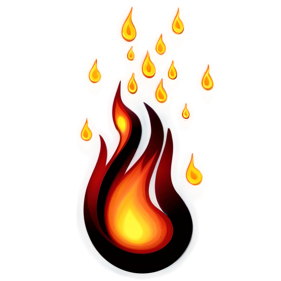 Transparent Fire Clipart Png 31 PNG