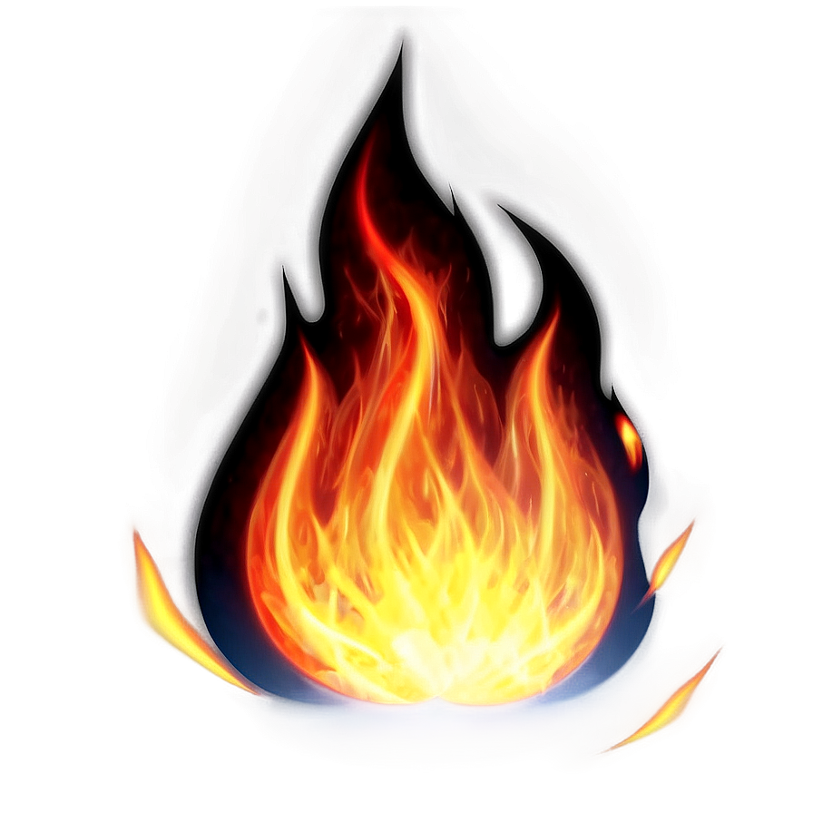 Transparent Fire Effect For Editing Png Bfw61 PNG