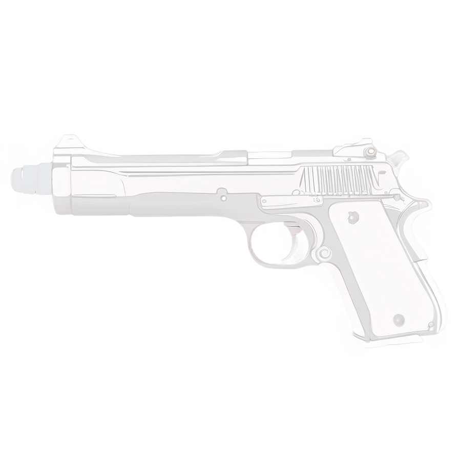 Transparent Gun Silhouette Png 05252024 PNG