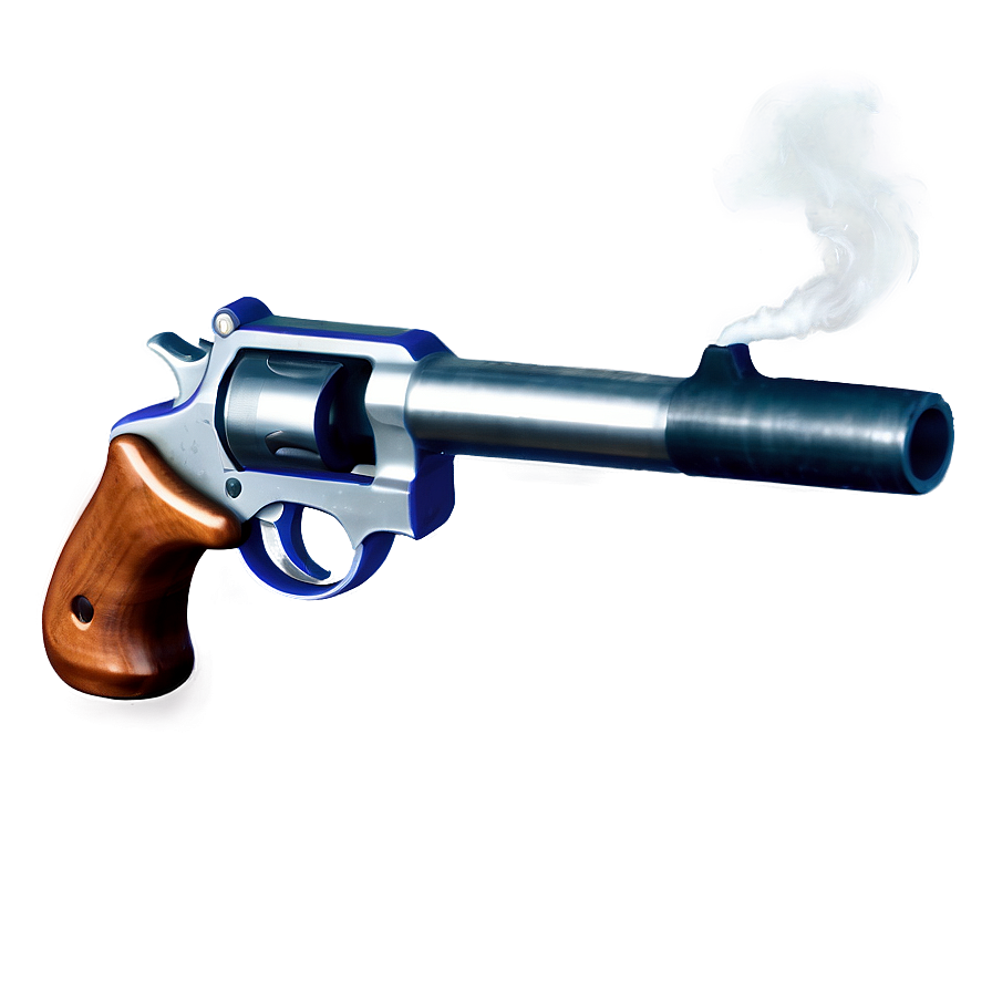 Transparent Gun With Smoke Png 37 PNG