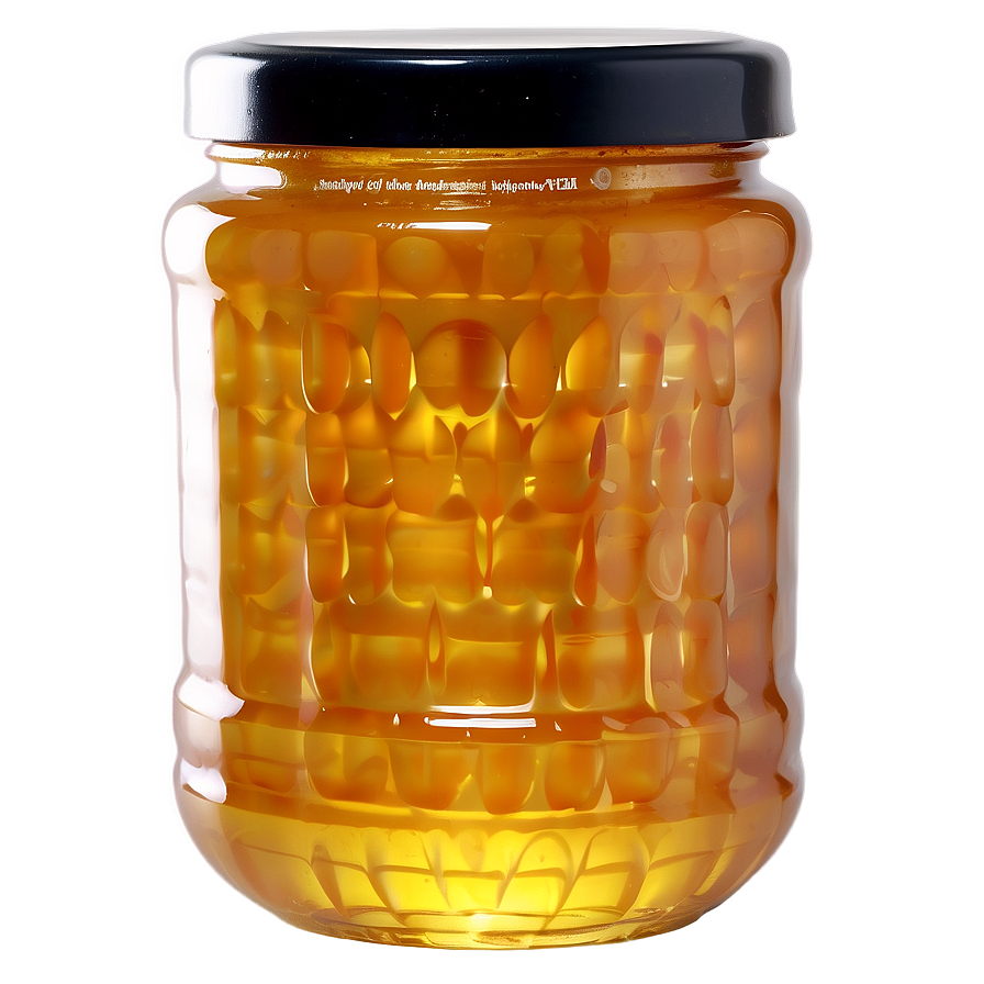 Transparent Honey Jar Png 06212024 PNG