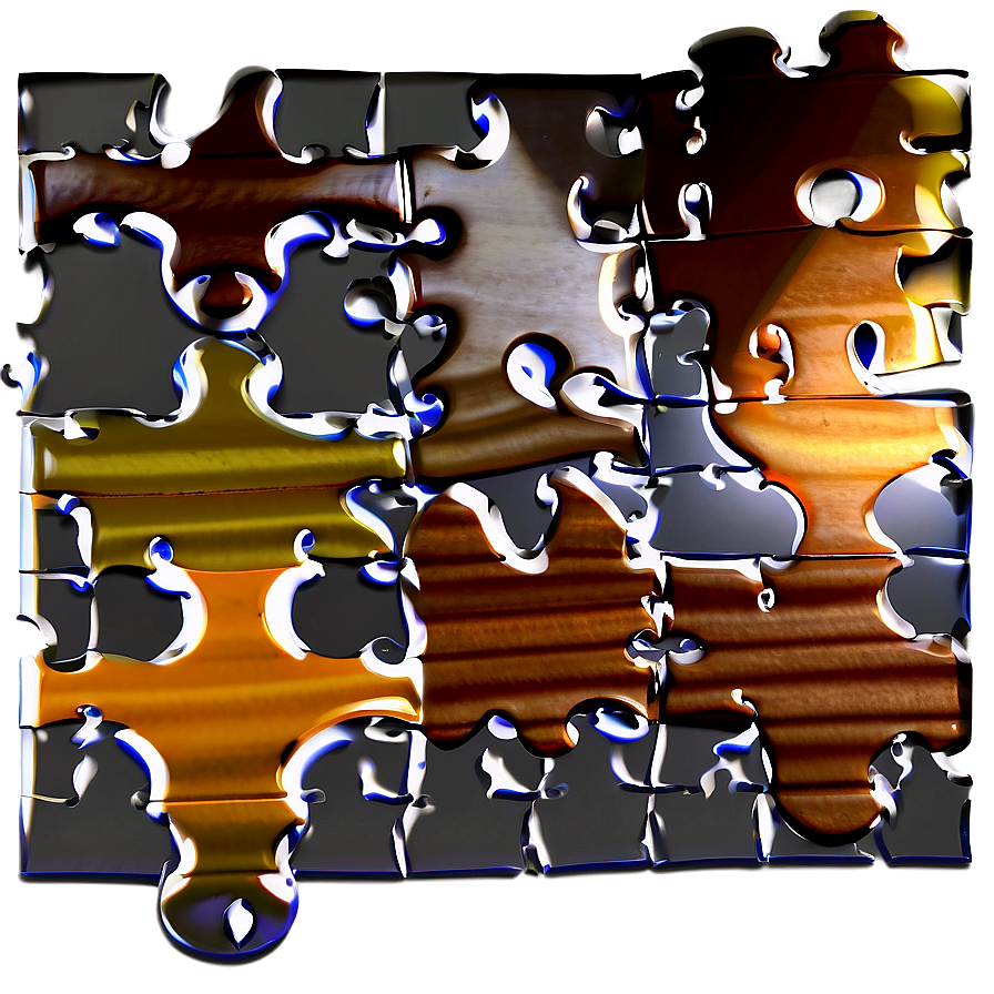 Transparent Jigsaw Puzzle Png 06112024 PNG