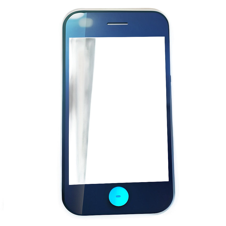 Transparent Modern Phone Png 05252024 PNG