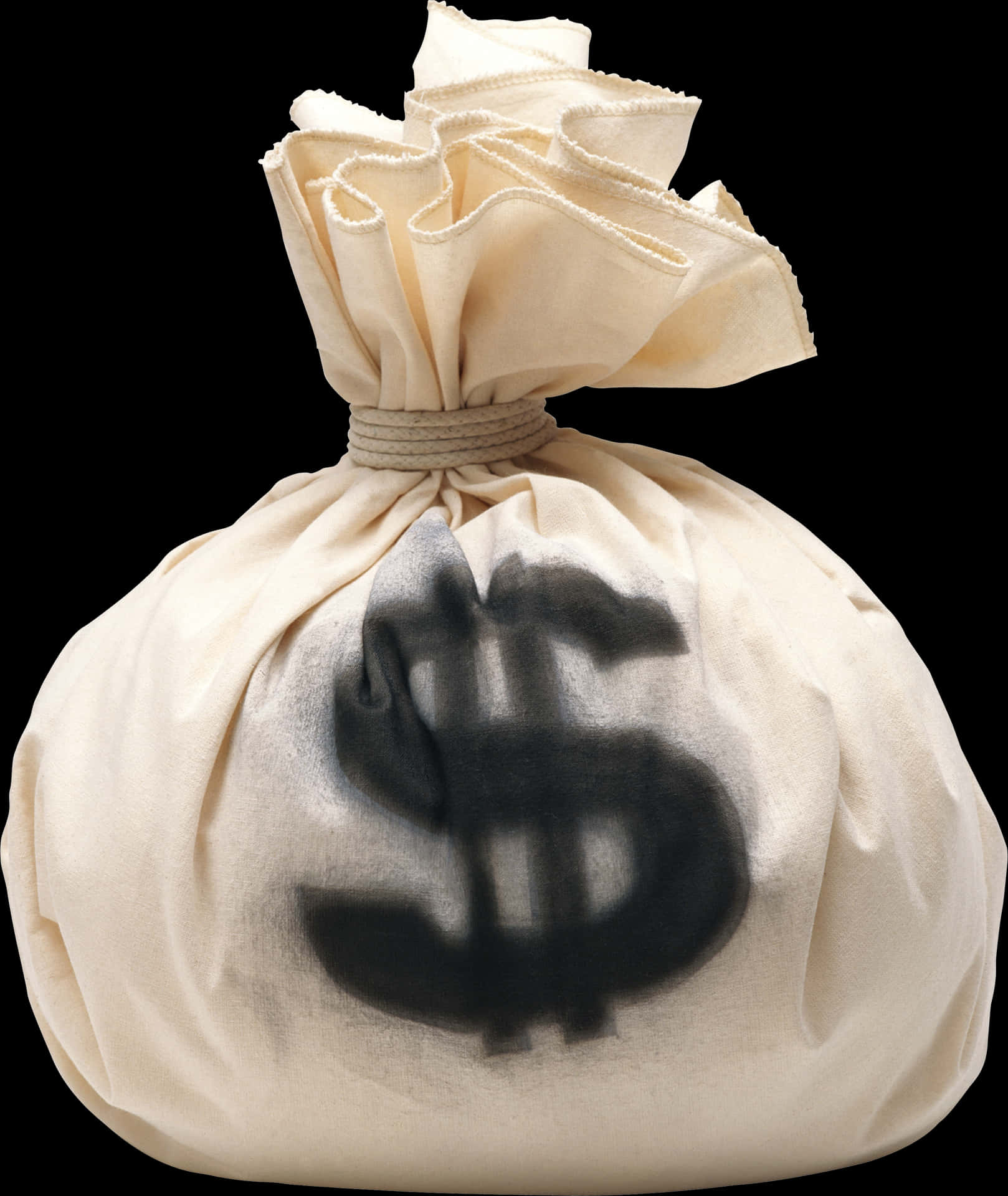 Transparent Money Sack Png - Money Bag Bank Robbery, Png Download PNG
