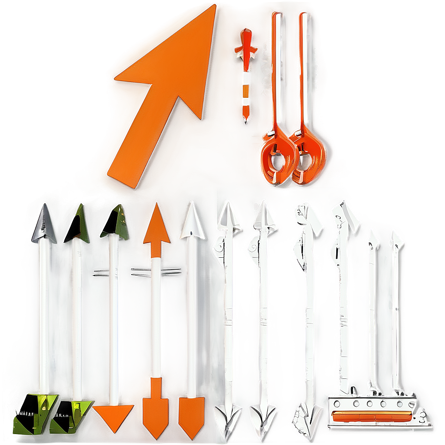 Transparent Orange Arrow Illustration Png 29 PNG