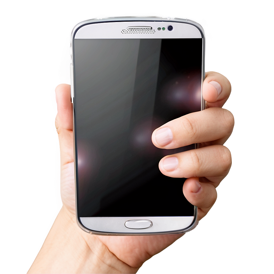 Transparent Phone In Hand Png Sai56 PNG