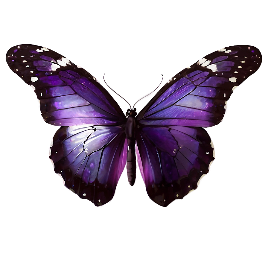 Download Transparent Purple Butterfly Png Dxu | Wallpapers.com