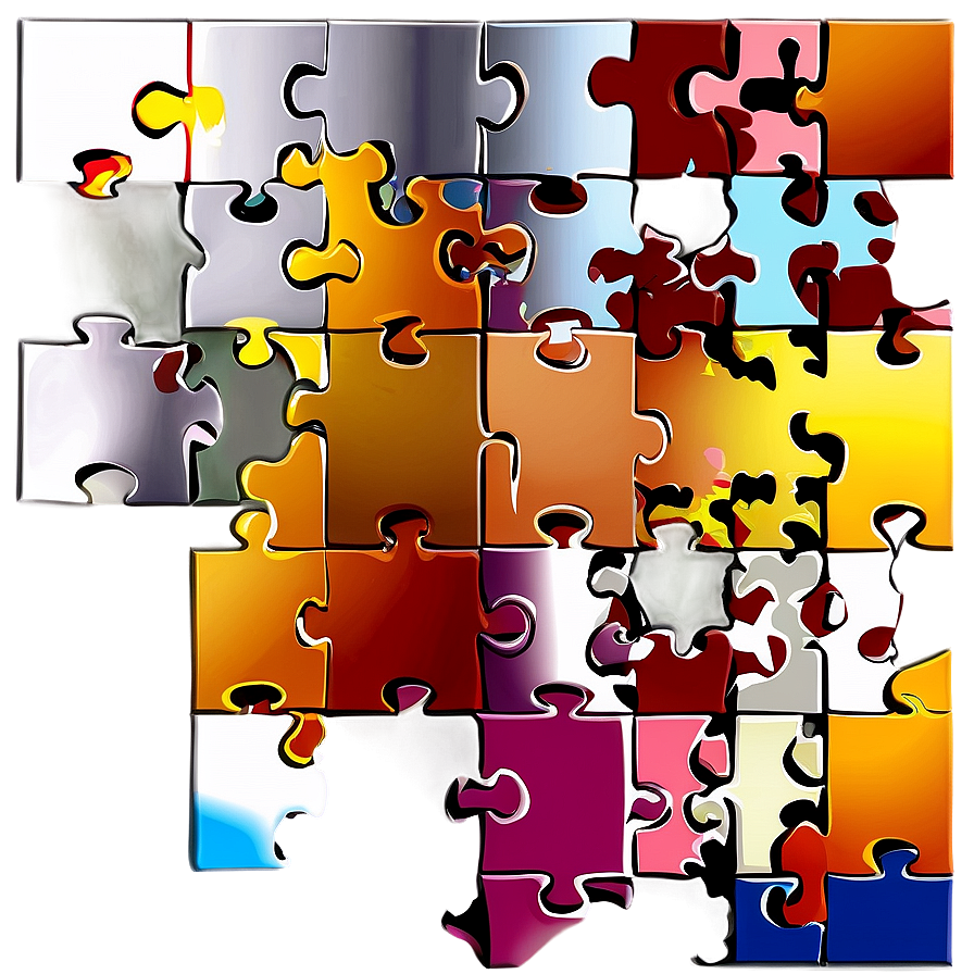 Transparent Puzzle Pieces Png Fer89 PNG