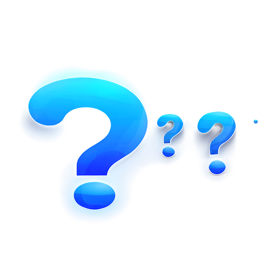 Transparent Question Mark Icon Png 05262024 PNG