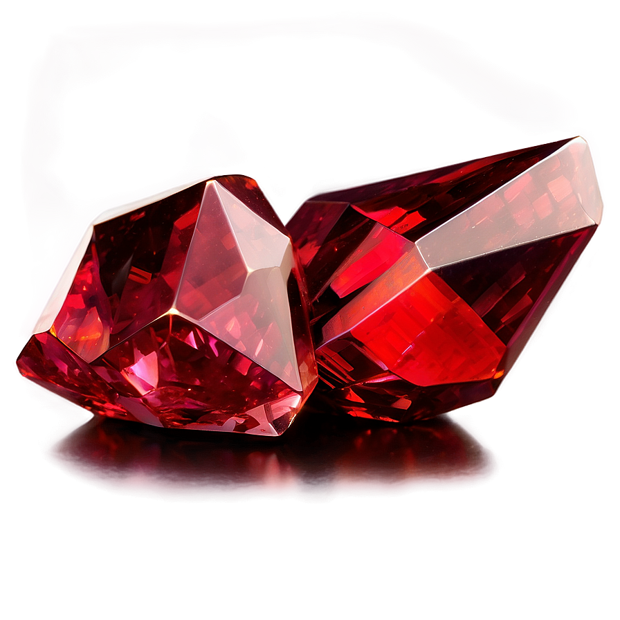 Transparent Red Crystal Png 17 PNG