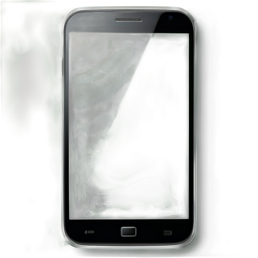 Transparent Smartphone Screen Png 05252024 PNG