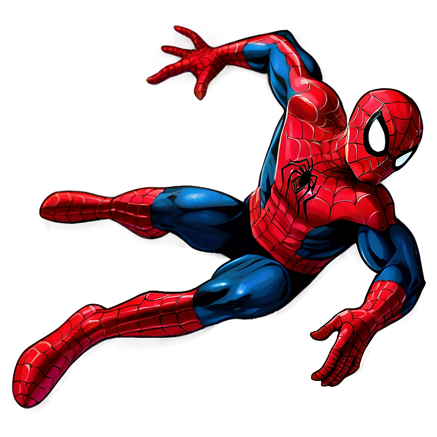 Transparent Spiderman Design Png Jwc26 PNG