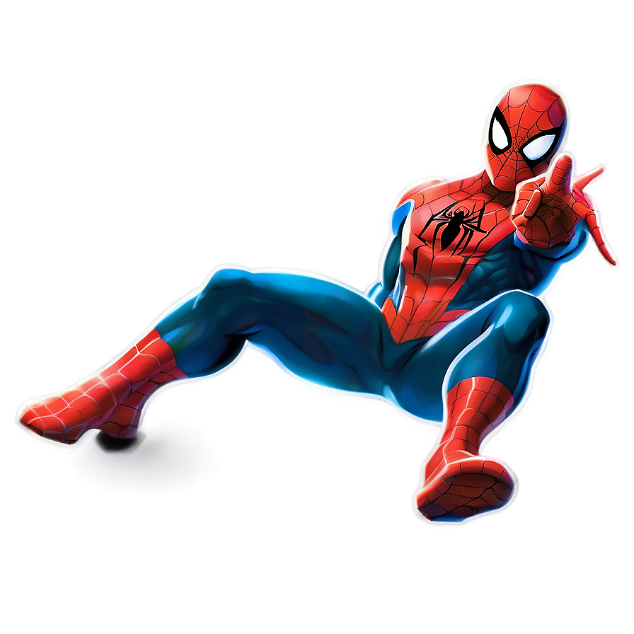 Transparent Spiderman Fan Made Png 05262024 PNG