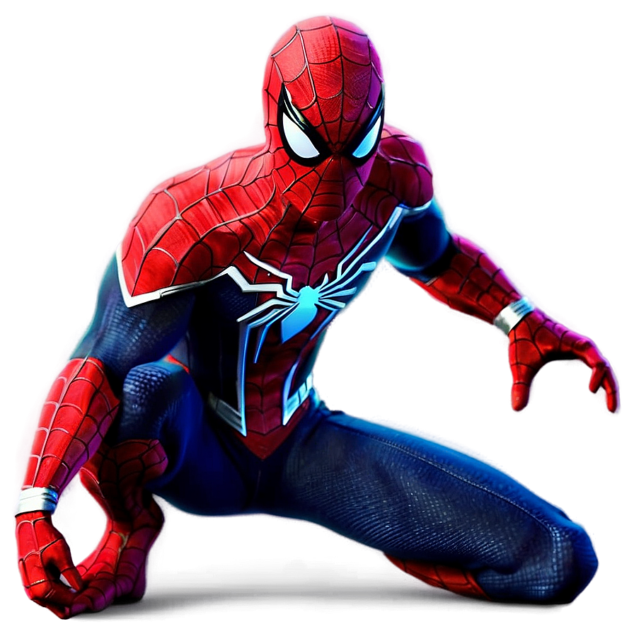 Transparent Spiderman Game Art Png 05262024 PNG