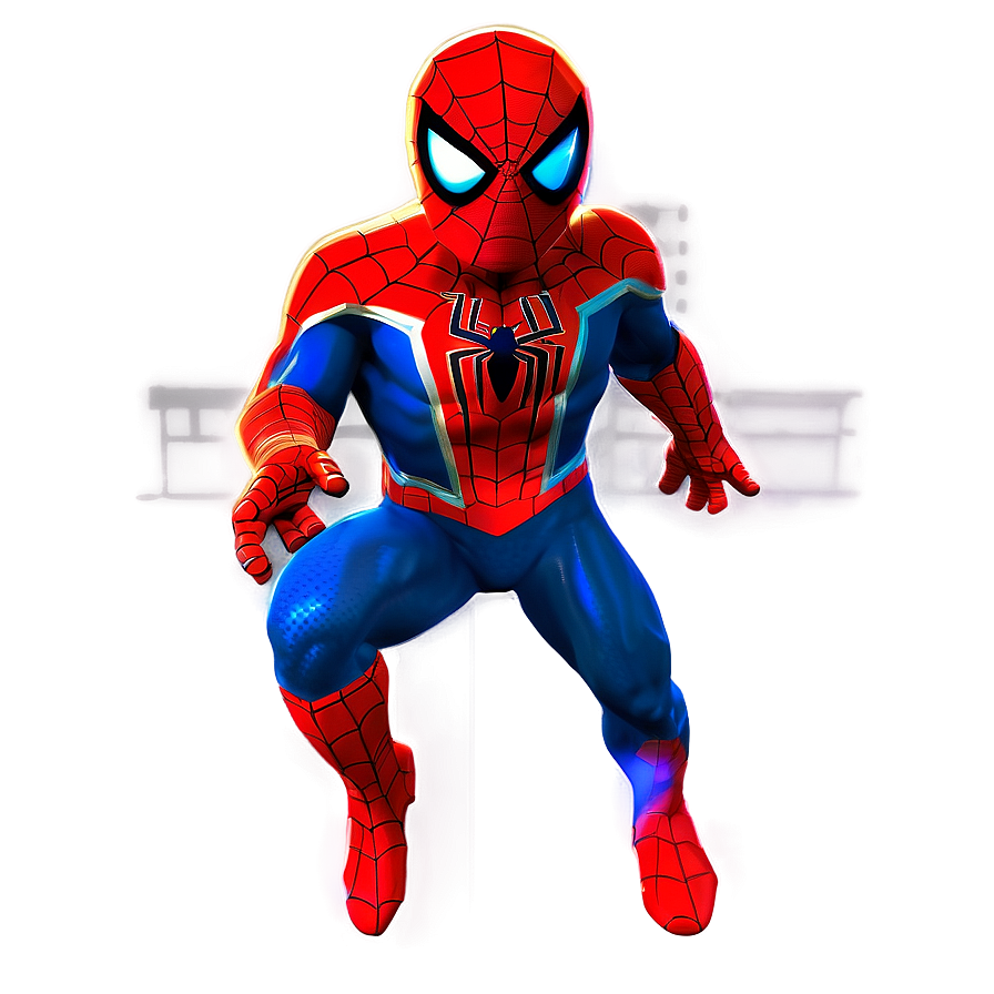 Transparent Spiderman Game Art Png 05262024 PNG