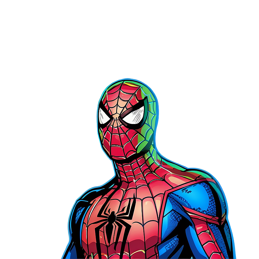 Transparent Spiderman Graphic Png 91 PNG