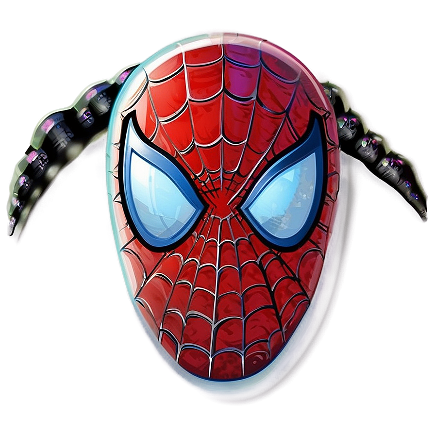 Transparent Spiderman Illustration Png 05262024 PNG