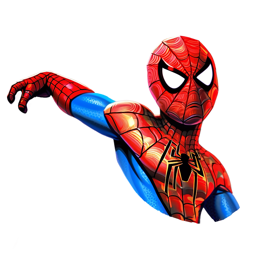 Transparent Spiderman Illustration Png Rix PNG