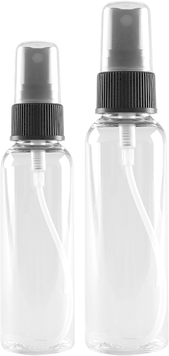 Transparent Spray Bottles Twin Pack PNG