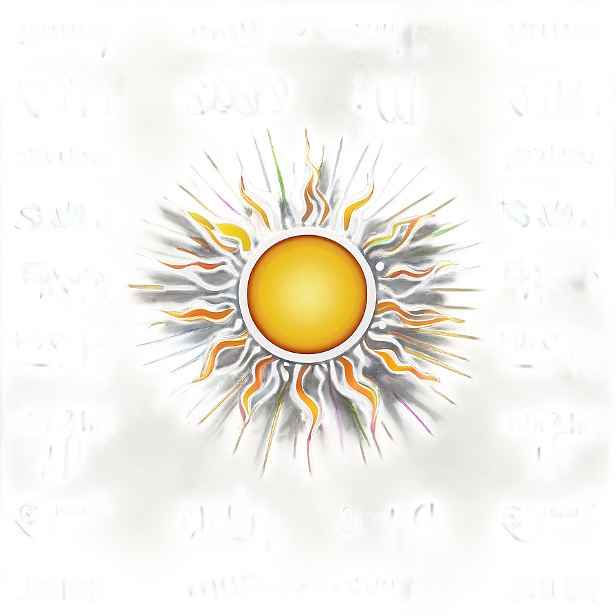 Transparent Sun Vector Png 05252024 PNG