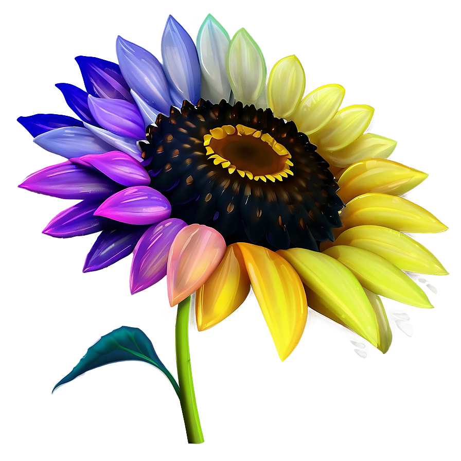 Transparent Sunflower Illustration Png 88 PNG