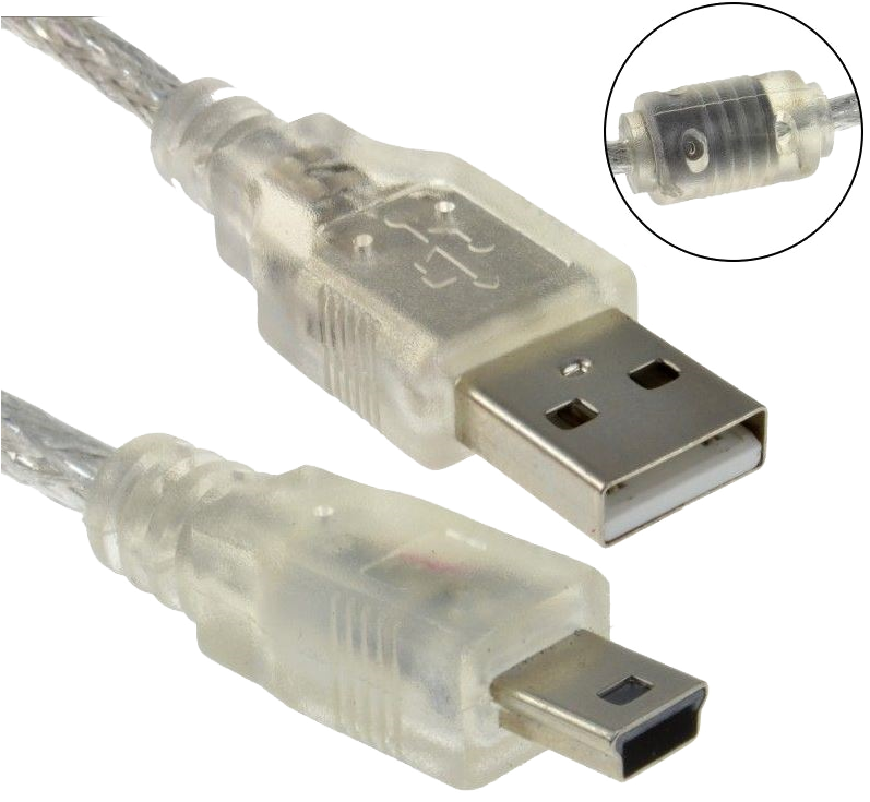 Transparent U S B Cable PNG