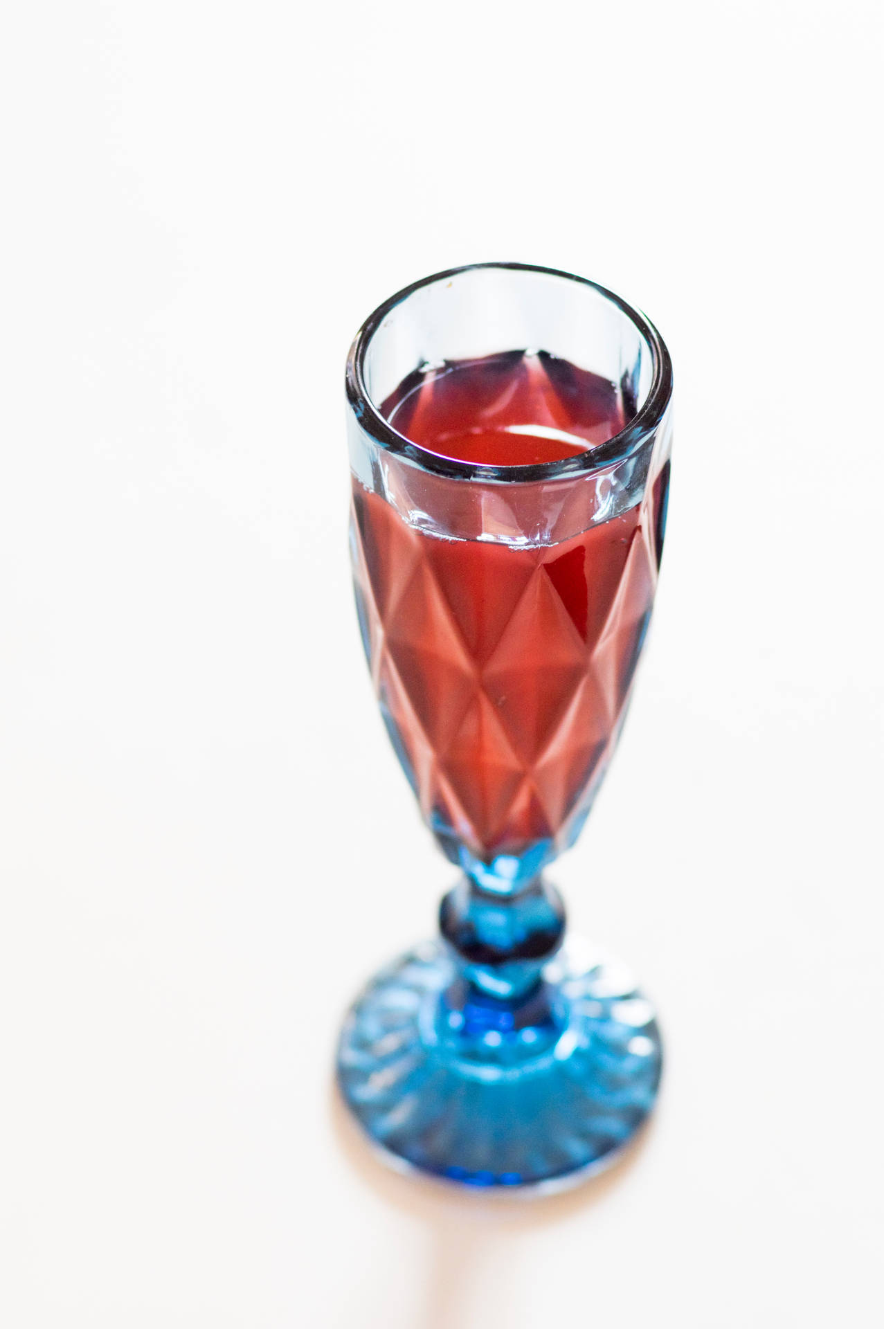 Transparent Wine Glass