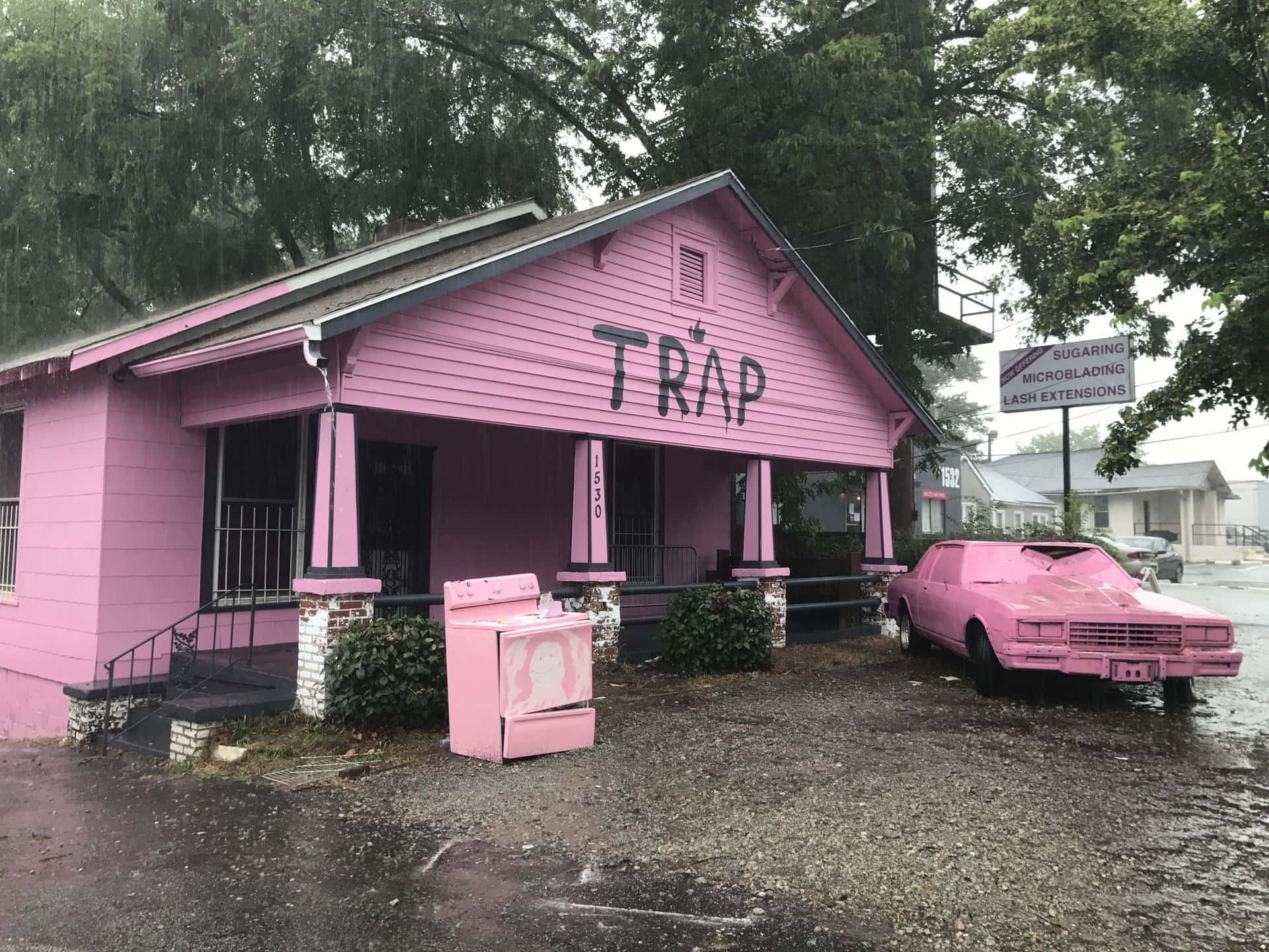 Mysterious Trap House in a Desolate Location