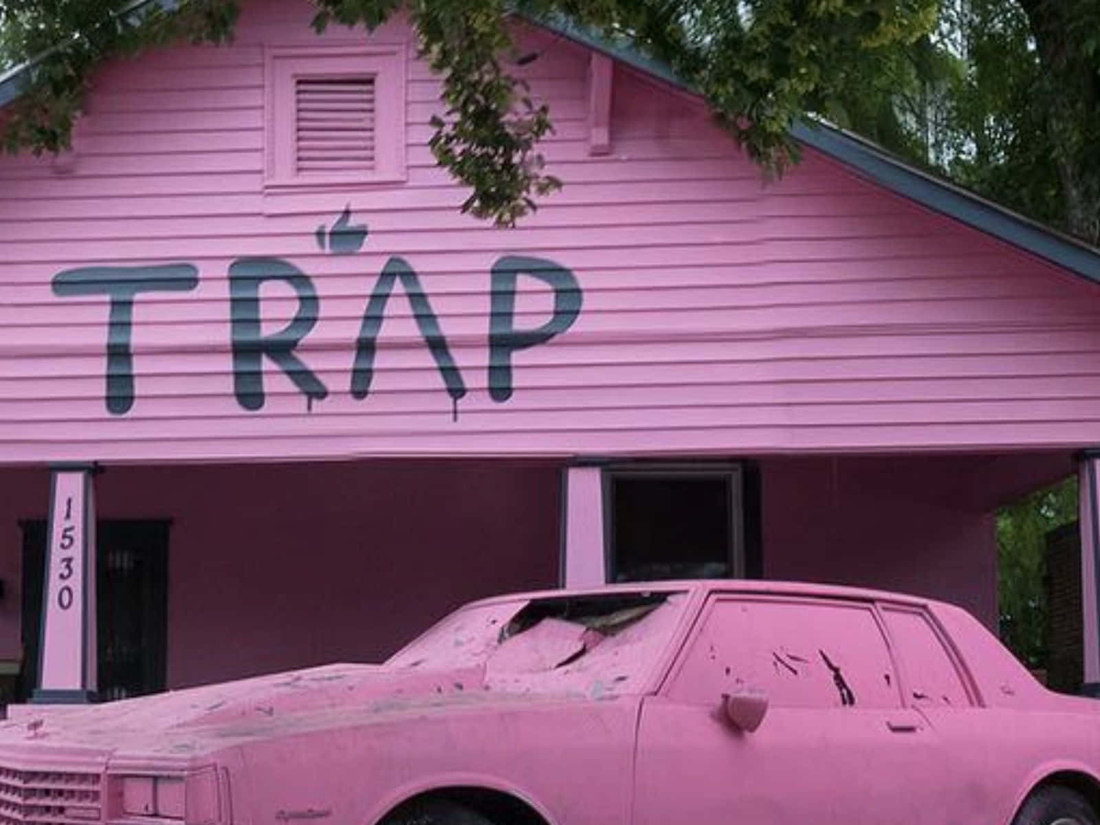 Feel the energy of the Trap House Wallpaper