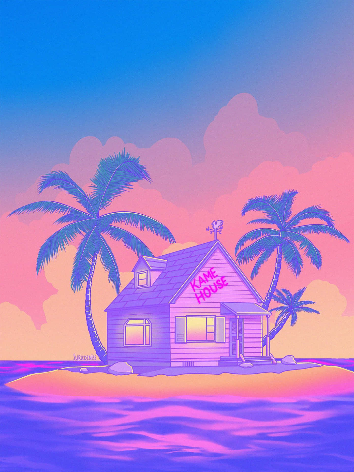 Enter Trap House and get lost in the wild beats Wallpaper